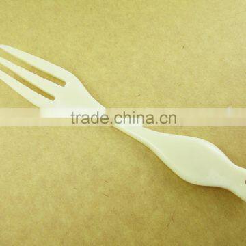 5.4 Inch Natural Hand Carved Cow Bone Fork