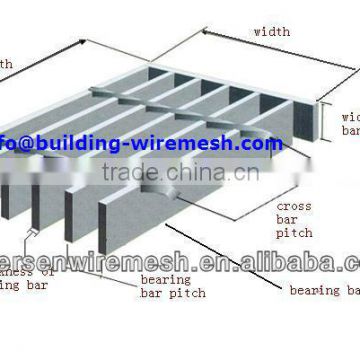 Stainless steel grating Bearing Bar 1''x3/16''