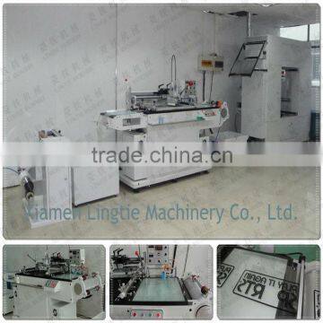 Exterior car body decal printing screen printing machine