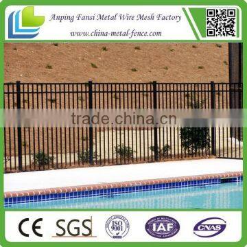 Pool Fencing - Flat Top 1.2m High x 2.4m Long - Satin Black photo-3