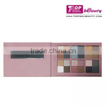 2016 new book design 24 color eyeshadow palette