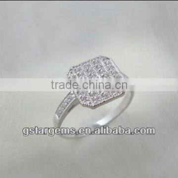 925 Sterling Silver Micro Pave Jewelry Set