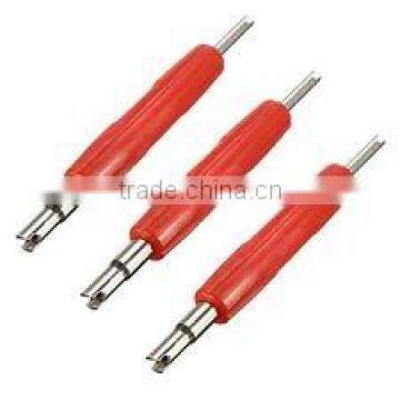 Double Ended Tire Valve Core Remover 2-way Valve Core Screwdriver