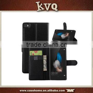 9 Colors Flip Wallet Leather Case Cover Pouch For Huawei Ascend P8 lite