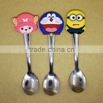Promotional Stainless Steel Kids Spoon With Lovely Header photo-2