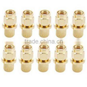 Gold Plated Male SMA connector Plug Pin Crimp,RF Connector
