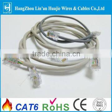 Grey PVCJumper Cable FTP Cat5 E With Rj45