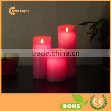 Set of 3 Flameless LED Candle with Moving Flame Wick