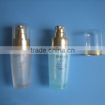 30ml liquid foundation bottle with aluminum pump