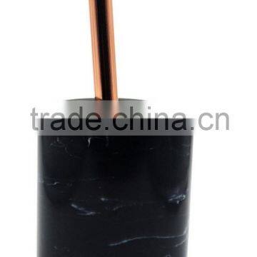 Upmarkt Shine Home & Hotel Black Marble Polyresin Bthroom Accessories Set photo-5