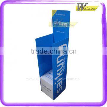 Daily News Magazine Rack Corrugated Paper Display Stand in the Book Store photo-4