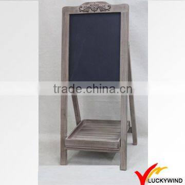 Luckywind Vintage Antique Wood Blackboard Stand photo-6