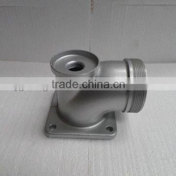 gasoline water pump parts inlet/outlet flange