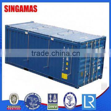 20ft Half Height Hard Roof Open Top Container