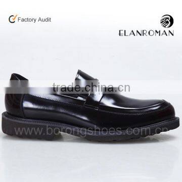 Patent leather men penny loafer casual shoes slip-on men casual shoe