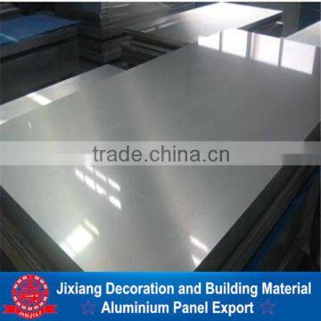 Aluminum single panel supplier Polyester coated flat aluminum sheet