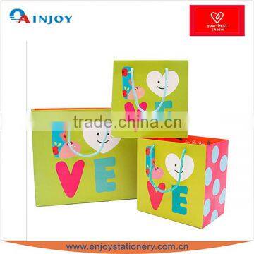 Environment Protection Design Paper Shopping Bag with PP Handle