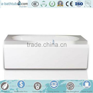 Common Soaking Bathtub/Normal free standing Acrylic bathtub/Square