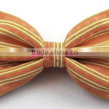 Hot Sale Ladies Mans Silk Satin Neck Bow Tie Solid Colour Pre Tied Wholesale Bow Tie for decoration BOT2019