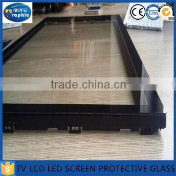 Custom lcd display touch panel protection cover glass