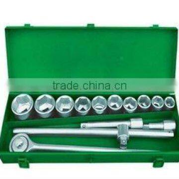 14PCS 19mm Dr. Iron Box Heavy Socket Set