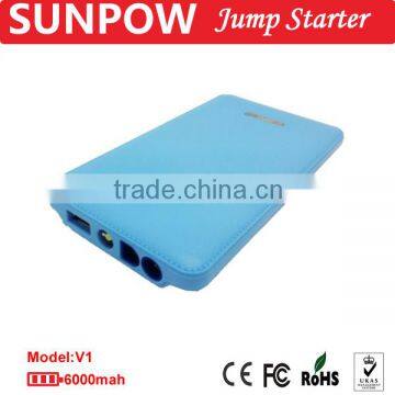 SUNPOW 12V Tool Kit 6000MAH Jump Starter