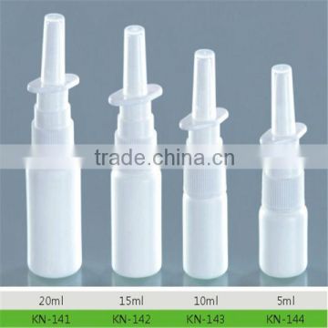 Factory original Supply! 5ml,10ml,15ml,20ml PE Nasal Spray Bottle / Perfum Bottle