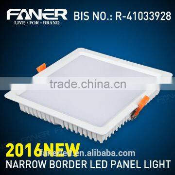 Aluminium Body Narrow Edage Super Slim LED Downlight COB Square Spot Lighting