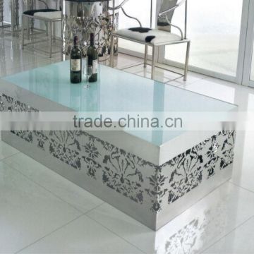 stainless steel diningroom furniture