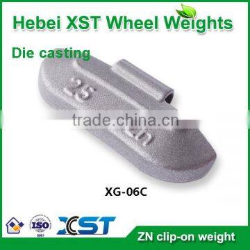 plastic coated balance weight