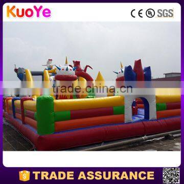 wholesale Ultraman theme inflatable playground rentals