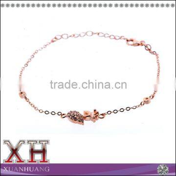 Cute Design Hot Sale Sterling Silver Bracelet for Girl