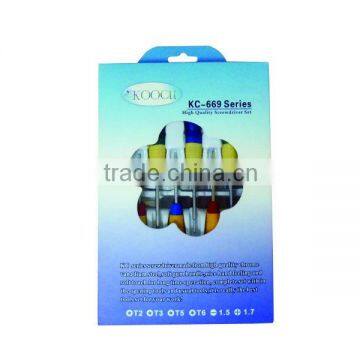 KOOCU 669-1 10 in 1 For Mobilephone Screwdriver Set