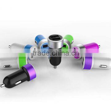 universal custom 2.4a current usb car charger for samsung