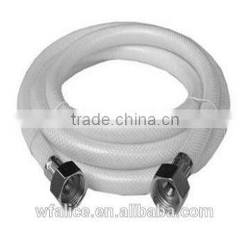 white pvc shower hose