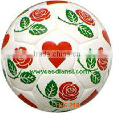 Valentine soccer ball gift footballs