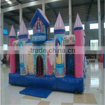 Huge inflatable princess bounce play house