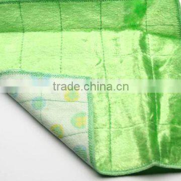 microfiber and gauze dish cleaning cloth for kitchen dish