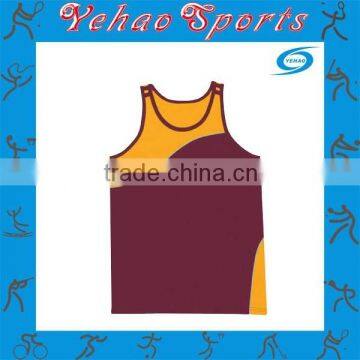 design running singlet for sports players