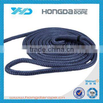 Professional manufacturer of double braided polyester mooring rope