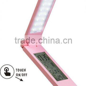 led reading light,led table lamp,with digital calendar clock