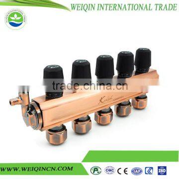 Floor Heating Manifold Under PN16 Pressure With Frame Manifold Gauge Set by Automatic or Manual Power 220v photo-3