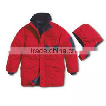 EN 342 low temperature resistant safety men winter overalls