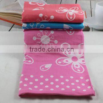 100% cotton bed sheet terry towel blanket wholesaler