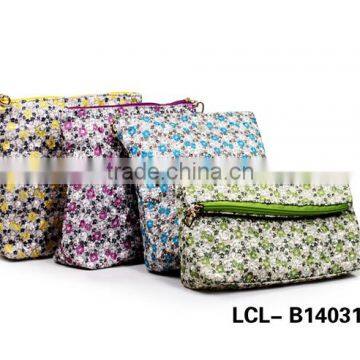 LCL-B1403144 printed pu pvc multifunction trendy make up soft fashion travel cosmetic bag