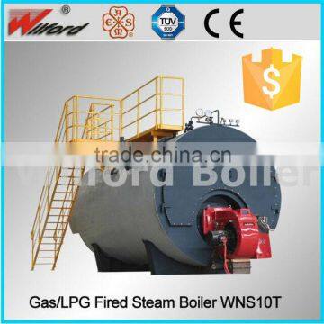 Horizontal Industrial Boiler 0.5T/h-20T/h