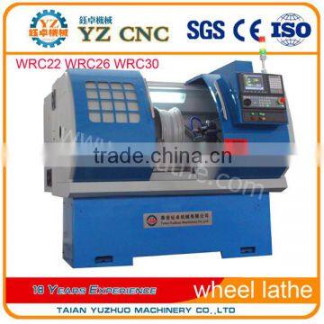 WRC30 CNC Lathe price and lathe cnc 30inch wheel machine