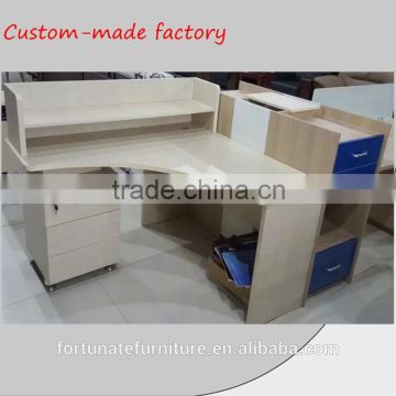 simple one person unit MDF national office furniture