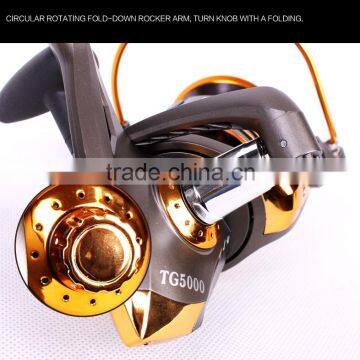 10BB Ball Bearing Saltwater Freshwater Fishing Spinning Reel 5.5:1 EF2000-6000