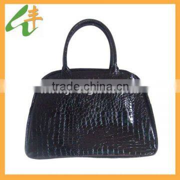 new design crocodile leather fashion handbag